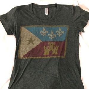 Parish Ink | Acadian Flag Women’s Shirt